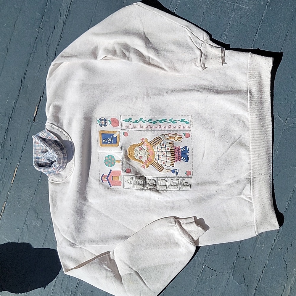Vintage Teacher Sweatshirt - XL